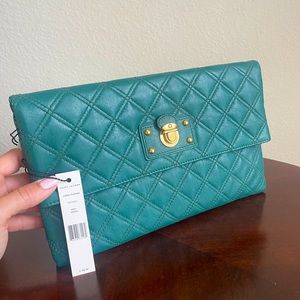 Marc Jacobs Large Eugenie Quilted Leather Clutch